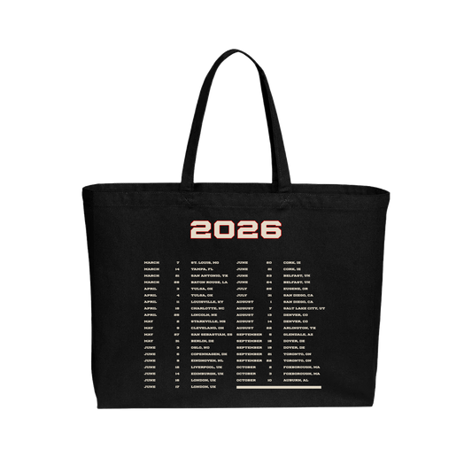 With Heaven On Top | Black Tote Bag