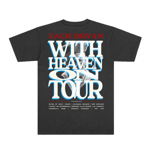 With Heaven On Top | Washed Grey T-Shirt