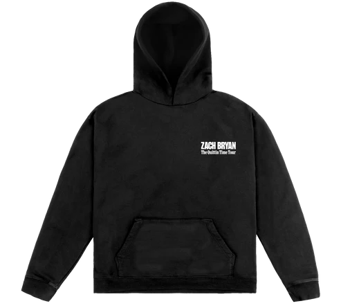 ZB Cowboy Hat Black Hoodie