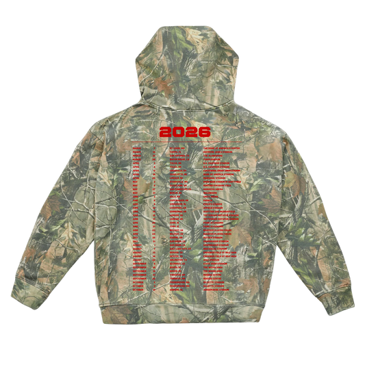 With Heaven On Top | Camo Hoodie