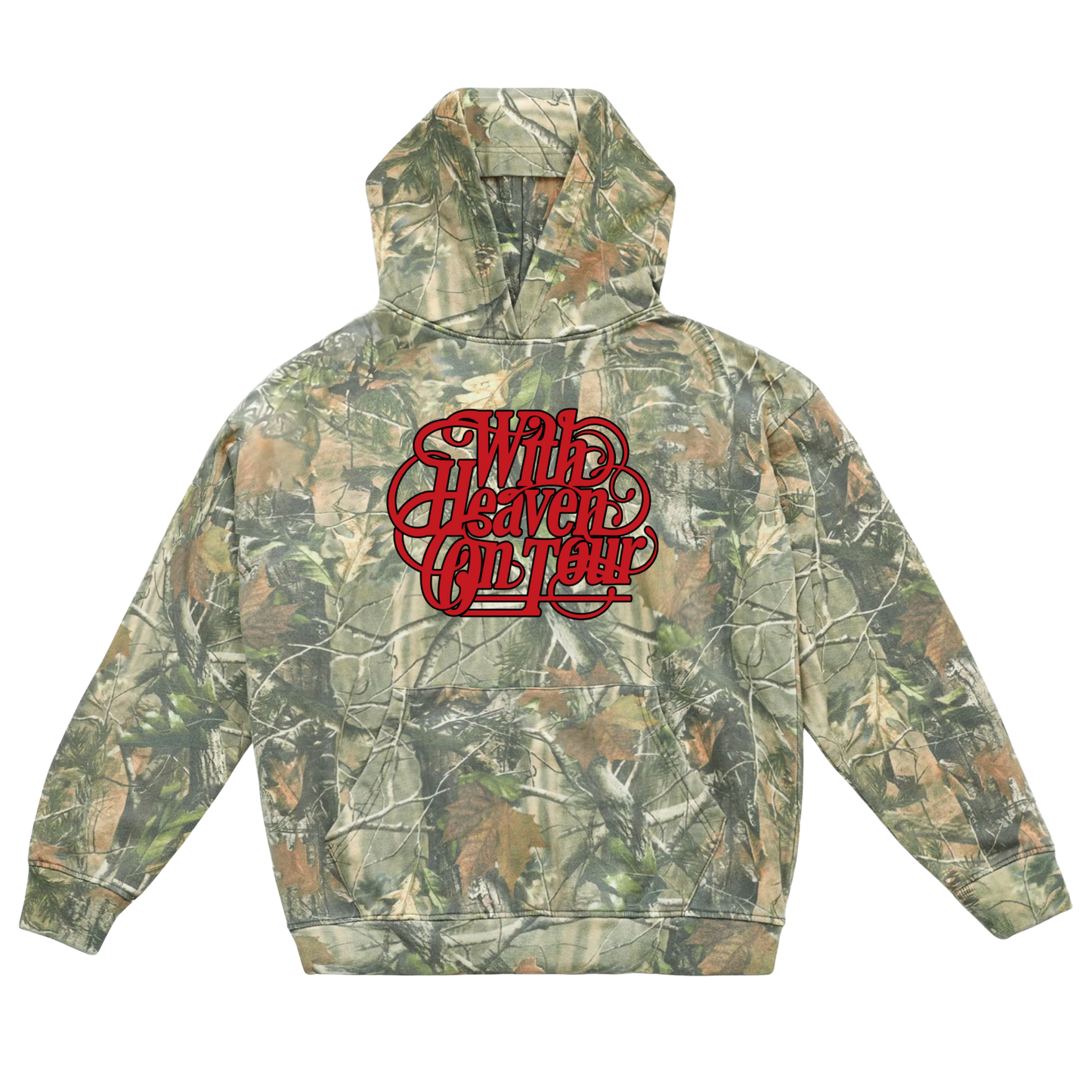With Heaven On Top | Camo Hoodie